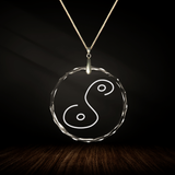 Glas Anhänger - Kristall AM'RI'NA