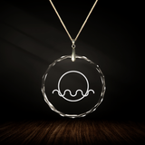 Glas Anhänger - Kristall AVATARA