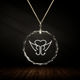 Glas Anhänger - Kristall MANCHAHAL