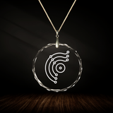 Glas Anhänger - Kristall RUNA